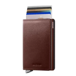 Secrid Slimwallet Portemonnee Dusk dark brown