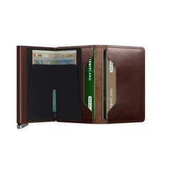 Secrid Slimwallet Portemonnee Dusk dark brown