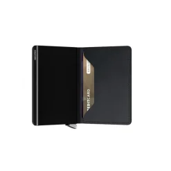 Secrid Slimwallet Portemonnee Emboss Lines black