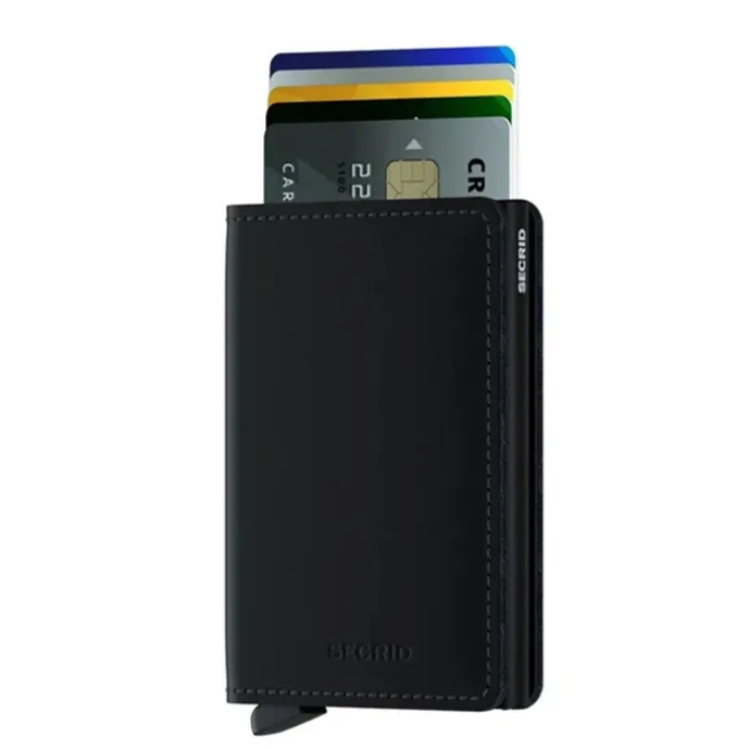 Secrid Slimwallet Portemonnee Matte black