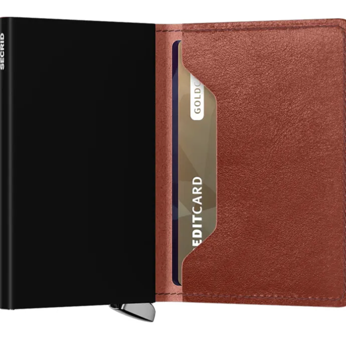 Secrid Slimwallet Premium Basco brown