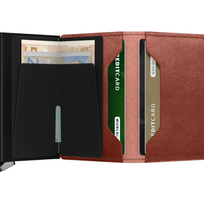 Secrid Slimwallet Premium Basco brown