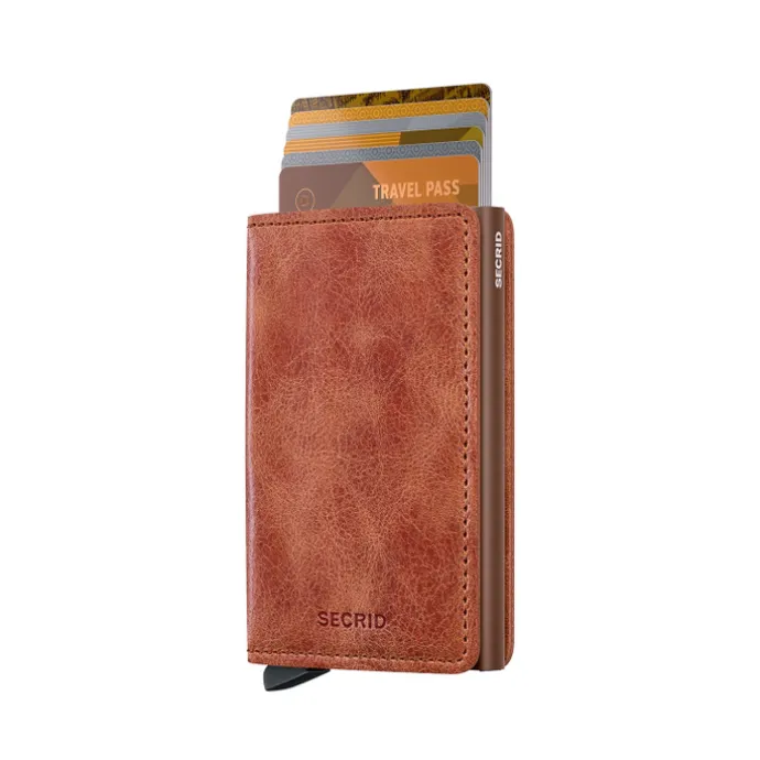 Secrid Slimwallet Vintage cognac-brown