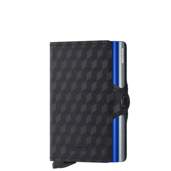 Secrid Twinwallet Portemonnee Optical black & titanium