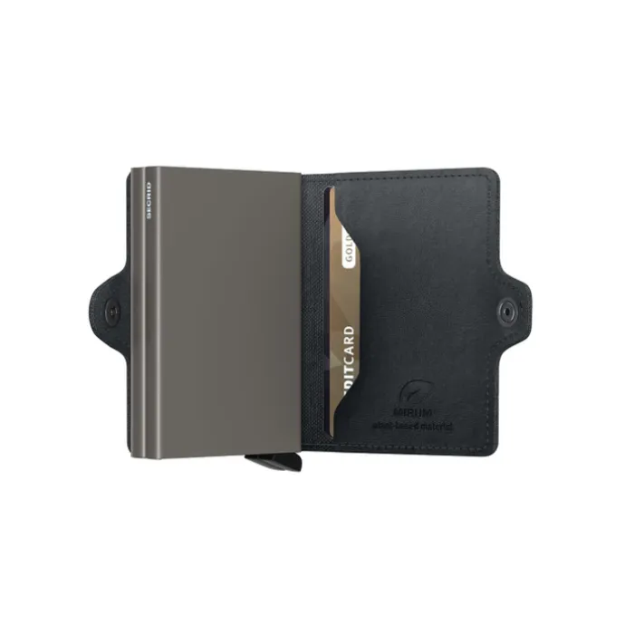 Secrid Twinwallet Portemonnee Mirum Plant-Based black