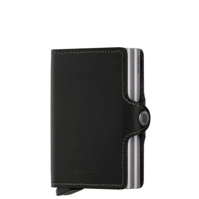 Secrid Twinwallet Portemonnee black leather