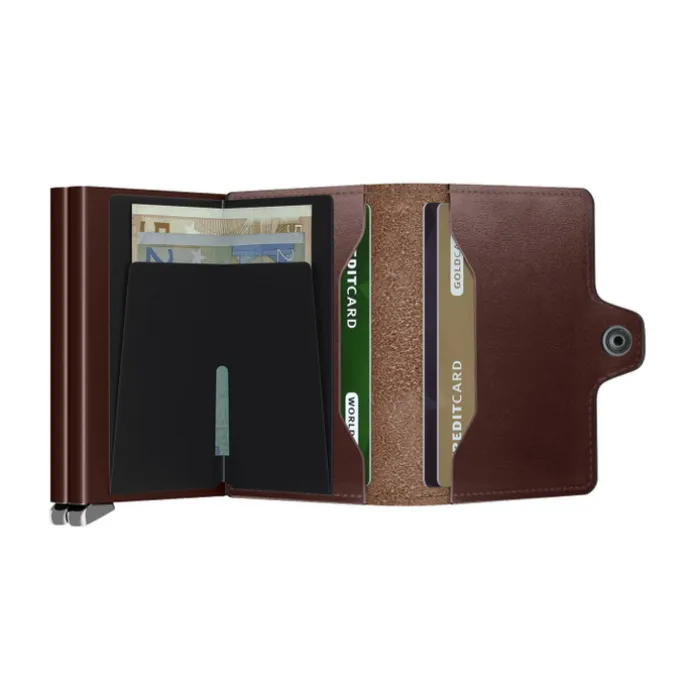 Secrid Twinwallet Portemonnee Dusk dark brown