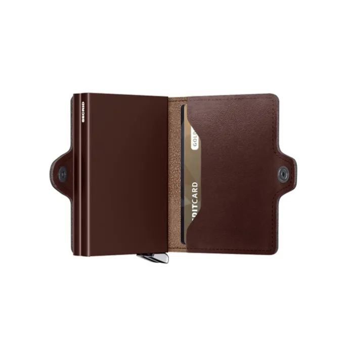 Secrid Twinwallet Portemonnee Dusk dark brown