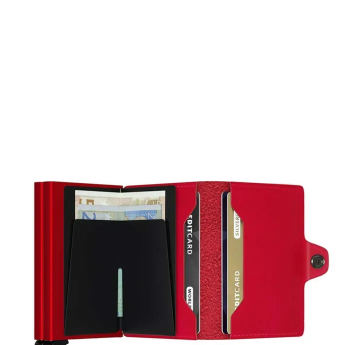 Secrid Twinwallet Portemonnee Original red / red