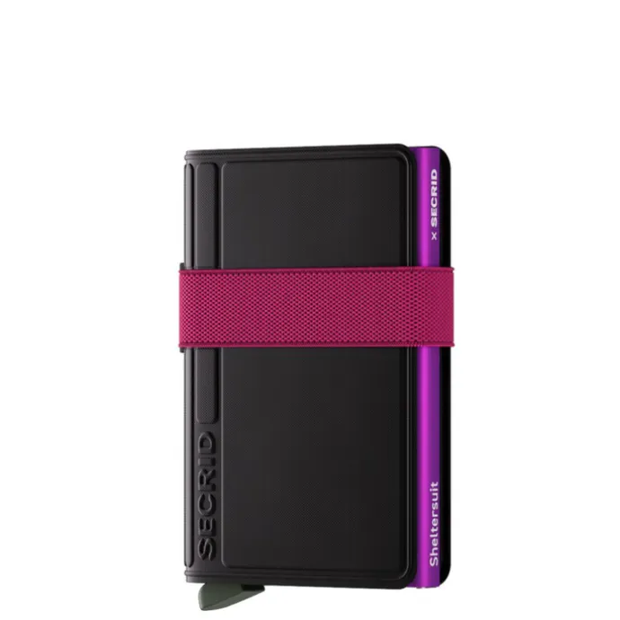 Secrid x Sheltersuit Bandwallet TPU black-fuchsia