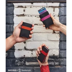 Secrid x Sheltersuit Bandwallet TPU black-fuchsia