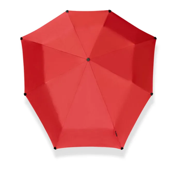 Senz Automatic Deluxe Opvouwbare Stormparaplu passion red