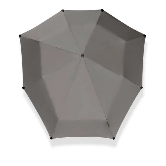 Senz Automatic Opvouwbare Stormparaplu silk grey