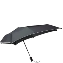 Senz Automatic Opvouwbare Stormparaplu black reflective