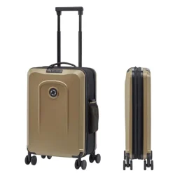 Senz Foldaway Carry On Trolley 55 champagne brown