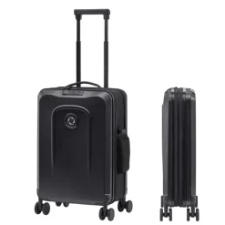 Senz Foldaway Carry On Trolley 55 pure black