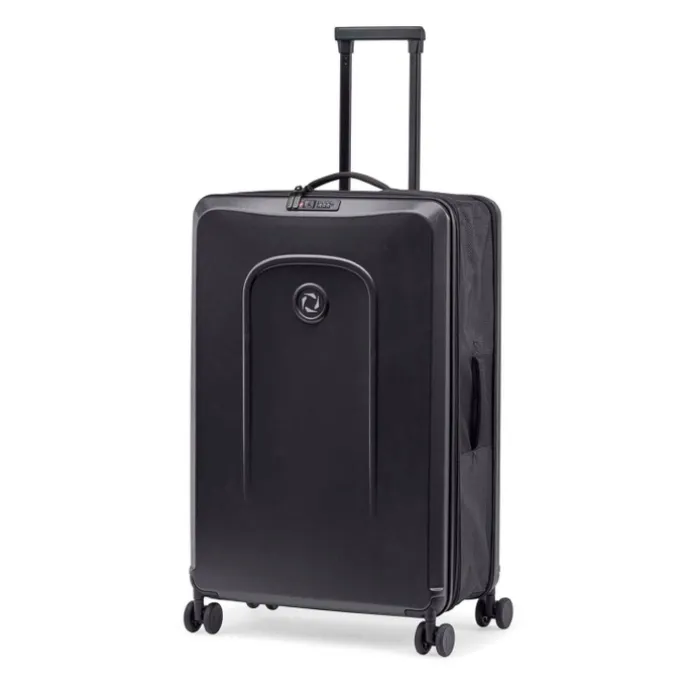 Senz Foldaway Check-In Trolley Large pure black