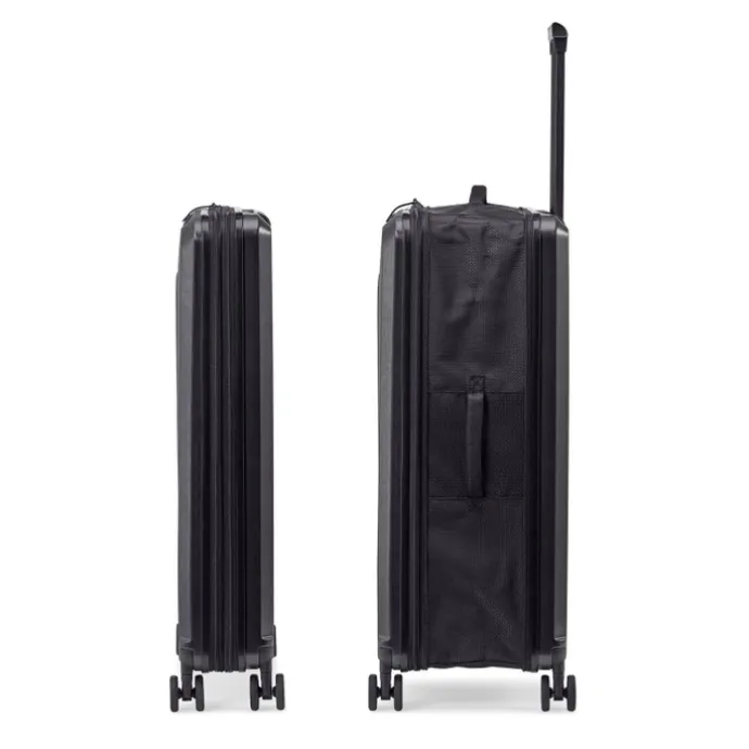 Senz Foldaway Check-In Trolley Large pure black