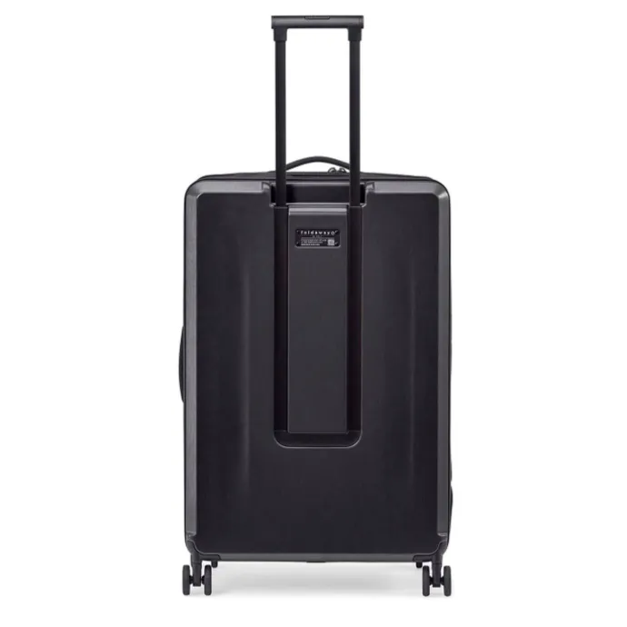 Senz Foldaway Check-In Trolley Large pure black