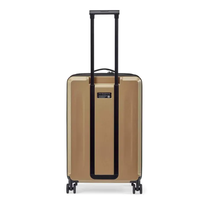 Senz Foldaway Check-In Trolley Medium champagne brown