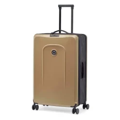 Senz Foldaway Check-In Trolley Large champagne brown