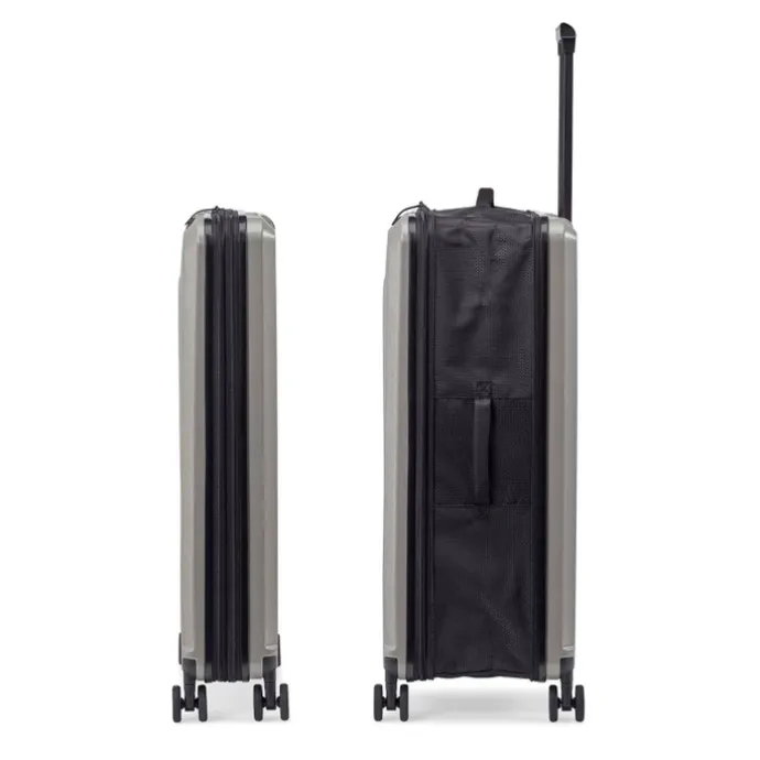 Senz Foldaway Check-In Trolley Large silk grey