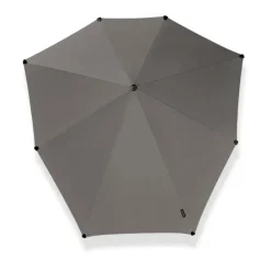 Senz Large Stick Stormparaplu silk grey