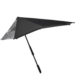 Senz Large Stick Stormparaplu guz black