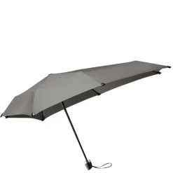 Senz Manual Opvouwbare Stormparaplu silk grey