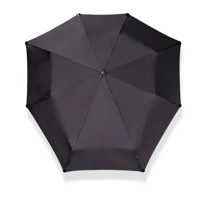 Senz Manual Opvouwbare Stormparaplu pure black