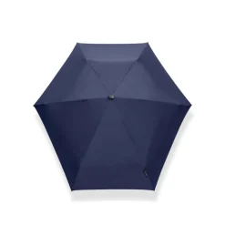 Senz Micro Manual Opvouwbare Stormparaplu midnight blue