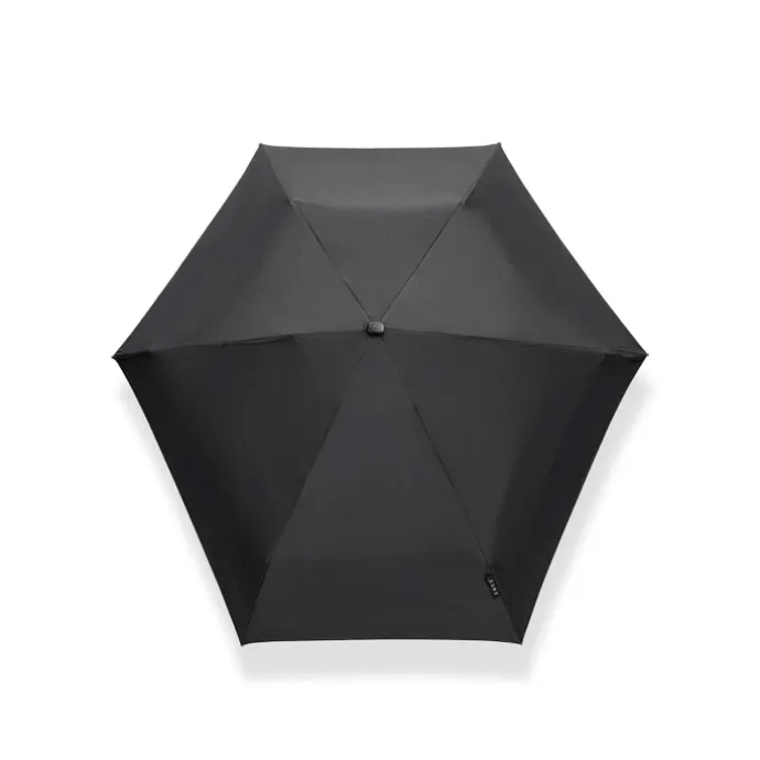 Senz Micro Manual Opvouwbare Stormparaplu pure black