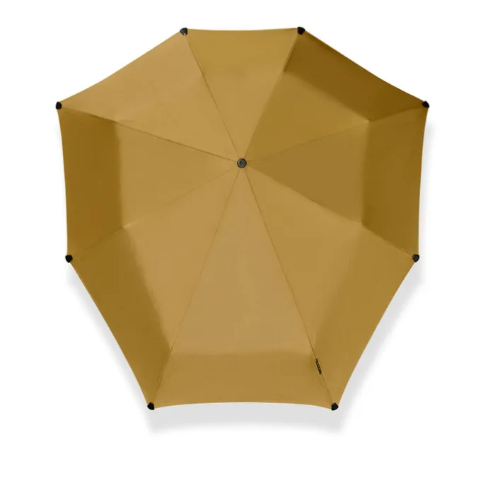 Senz Mini Foldable Storm Umbrella golden palm