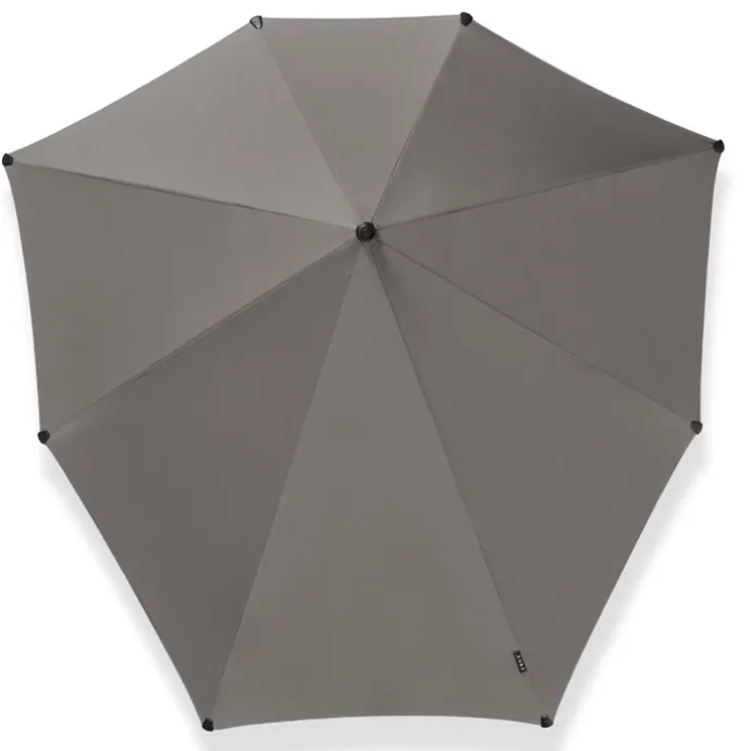 Senz XXL Stick Stormparaplu silk grey