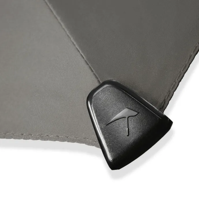 Senz XXL Stick Stormparaplu silk grey