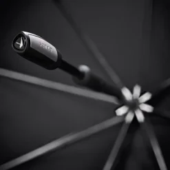 Senz XXL Stick Stormparaplu black reflective