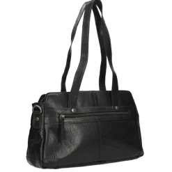 Spikes & Sparrow Bronco Dames Schoudertas black