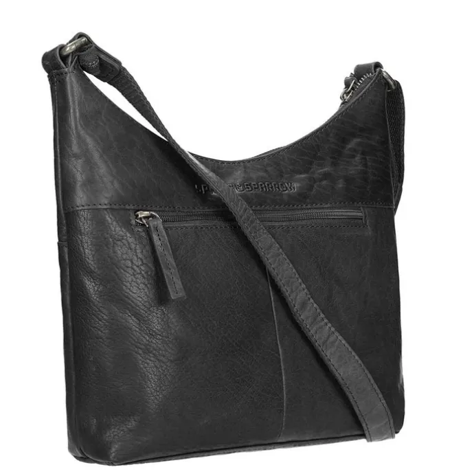 Spikes & Sparrow Bronco Dames Casual Schoudertas black