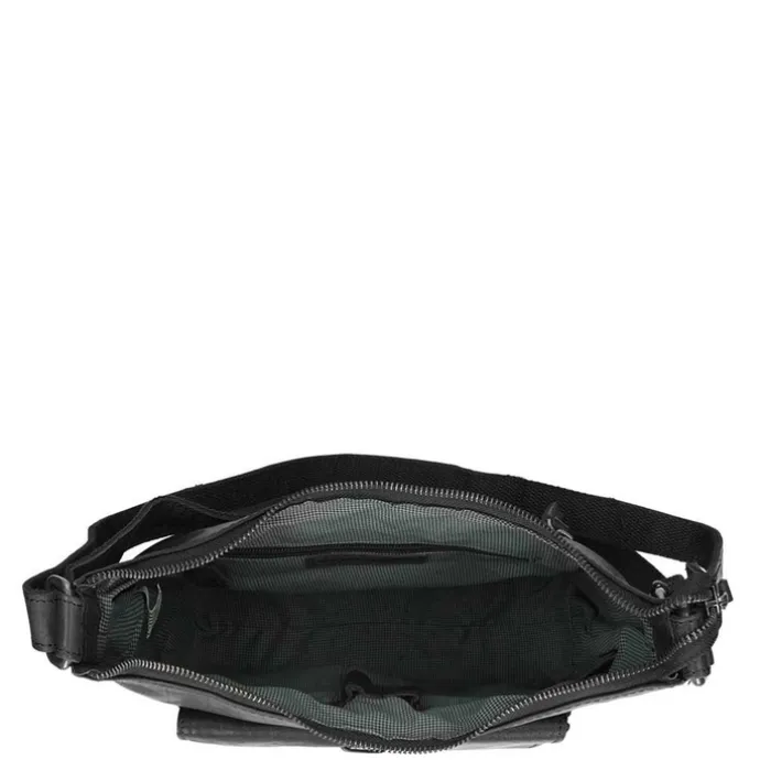 Spikes & Sparrow Bronco Dames Casual Schoudertas black