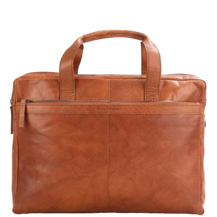 Spikes & Sparrow Colorado Businessbag 16.4" brandy