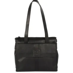 Spikes & Sparrow Durante Laptop Shoulderbag 12" black