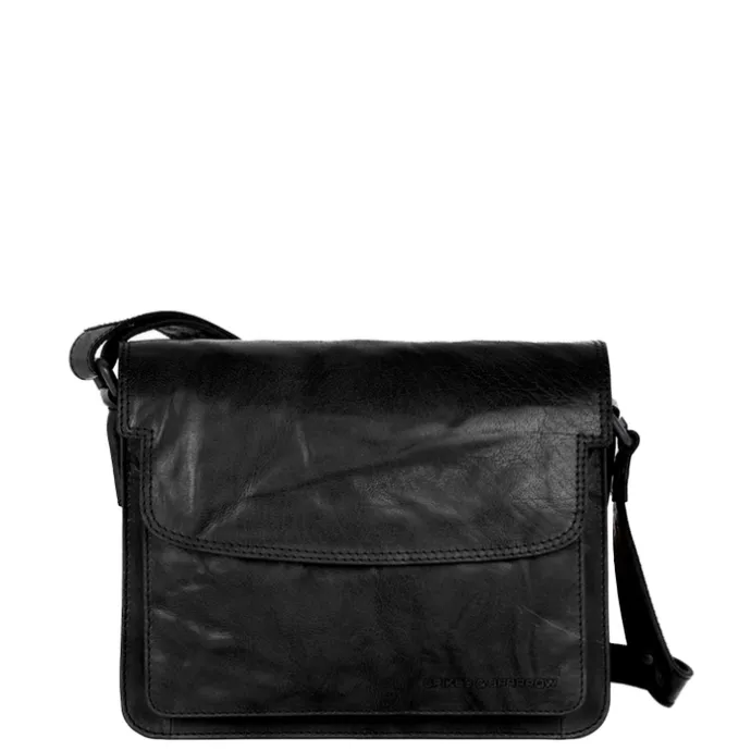 Spikes & Sparrow Frédérique Flapbag black