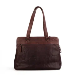 Spikes & Sparrow Laptop Shoulderbag brandy II