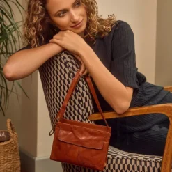 Spikes & Sparrow Leyla Crossbody d brown