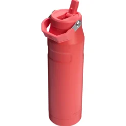Stanley The Iceflow Bottle Flip Straw 2.0 1.06L hot coral