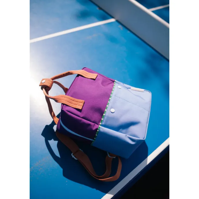 Sticky Lemon Better Together Colourblocking Backpack Small purple tights badminton blue