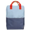 Sticky Lemon Large  Backpack Colourblocking Wonders zissou blue-blue whale