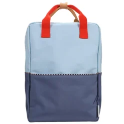 Sticky Lemon Large  Backpack Colourblocking Wonders zissou blue-blue whale