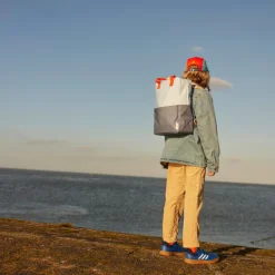 Sticky Lemon Large  Backpack Colourblocking Wonders zissou blue-blue whale