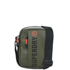Superdry Tarp Cross Body Bag olive green
